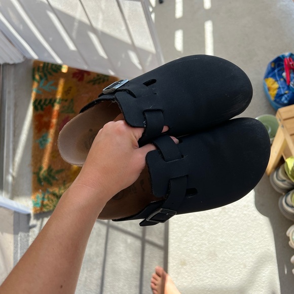 Birkenstock Boston Black VEGAN - Picture 6 of 9